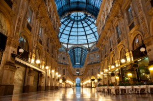 Milan Luxuous shopping mall