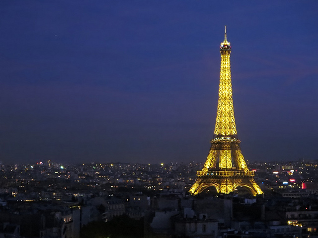 Eiffel tower in Paris